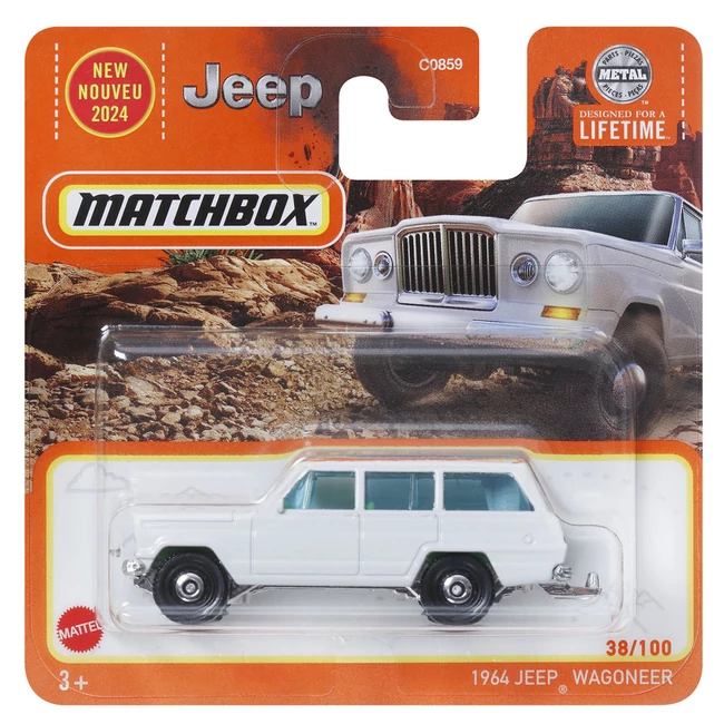 Matchbox: 1964 Jeep Wagoneer kisautó 1/64 – Mattel