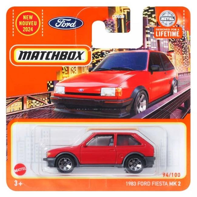 Matchbox: 1983 Ford Fiesta MK 2 kisautó 1/64 – Mattel