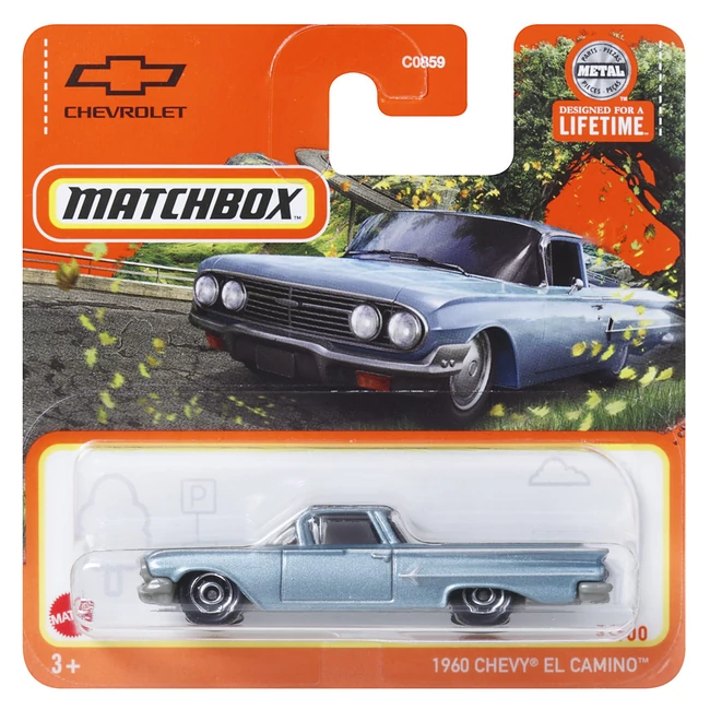 Matchbox: 1960 Chevy El Camino kisautó 1/64 – Mattel