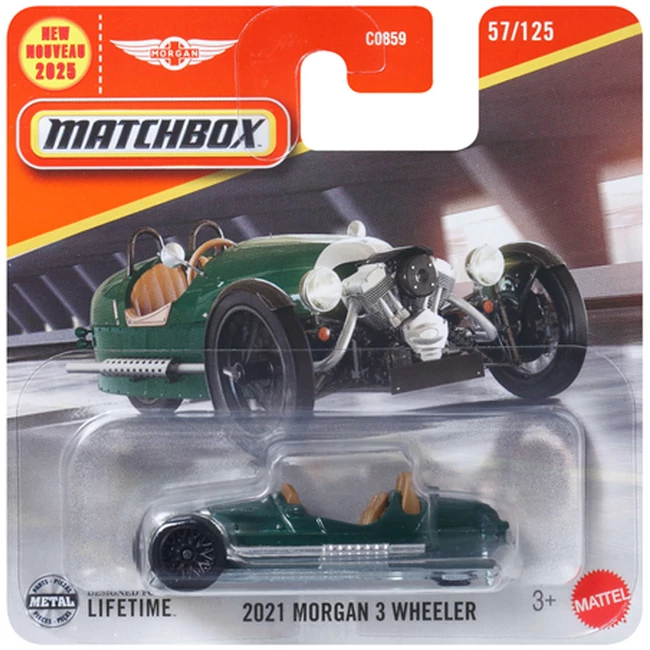 Matchbox: 2021 Morgan 3 Wheeler kisautó 1/64 – Mattel