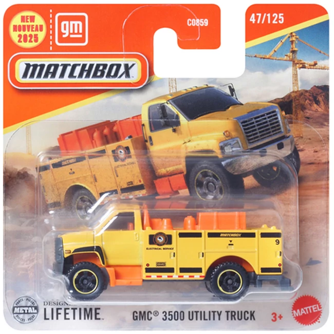 Matchbox: GMC 3500 Utility Truck kisautó 1/64 – Mattel