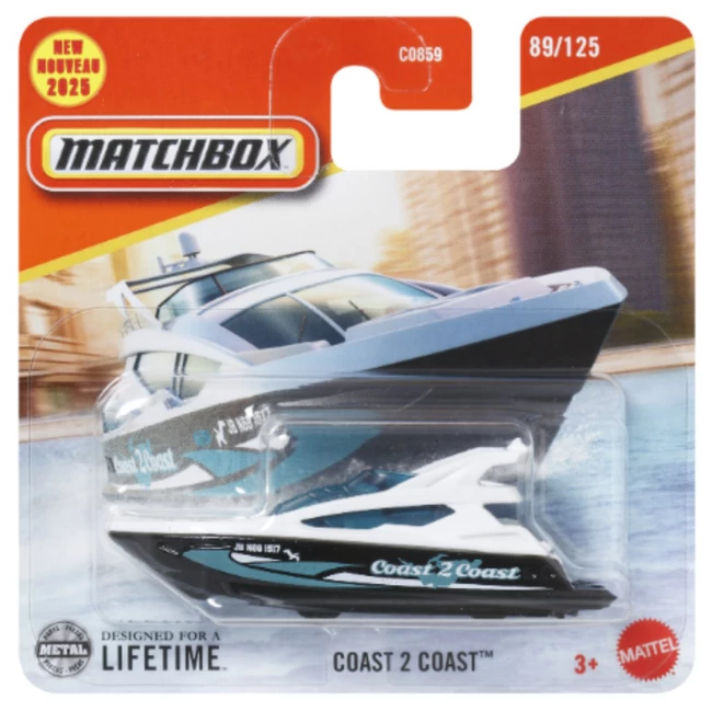 Matchbox: Coast 2 Coast hajómodell 1/64 – Mattel