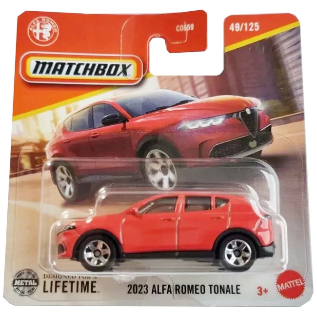 Matchbox: 2023 Alfa Romeo Tonale piros kisautó 1/64 – Mattel
