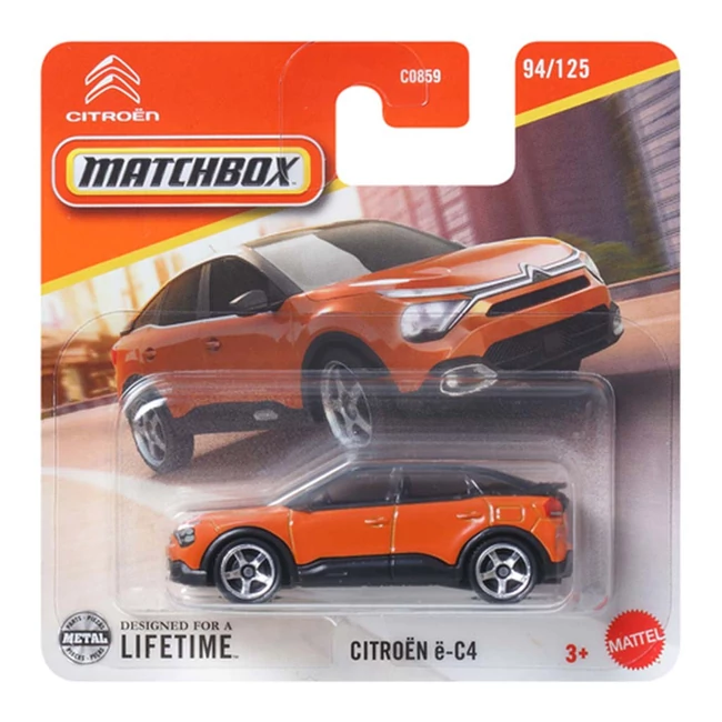 Matchbox: Citroen-e C4 kisautó 1/64 – Mattel