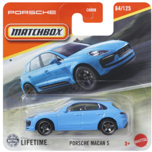 Matchbox: Porsche Macan S kisautó 1/64 – Mattel