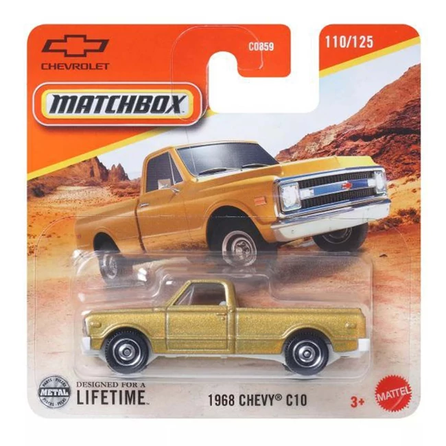 Matchbox: 1968 Chevy C10 kisautó 1/64 – Mattel