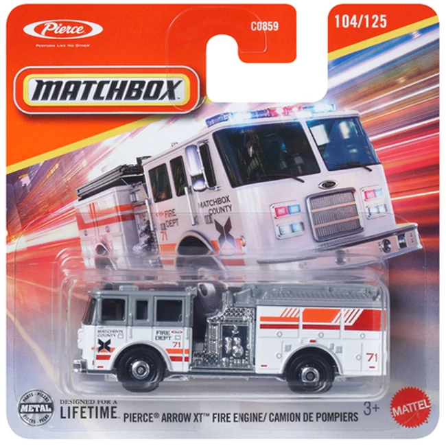 Matchbox: Pierce Arrow XT tűzoltóautó kisautó 1/64 – Mattel