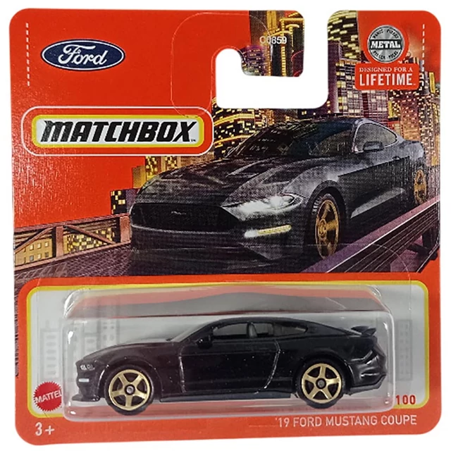 Matchbox: 2019 Ford Mustang Coupe kisautó 1/64 – Mattel