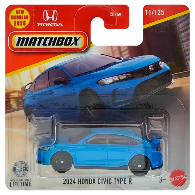 Matchbox: 2024 Honda Civic Type R kisautó 1/64 - Mattel