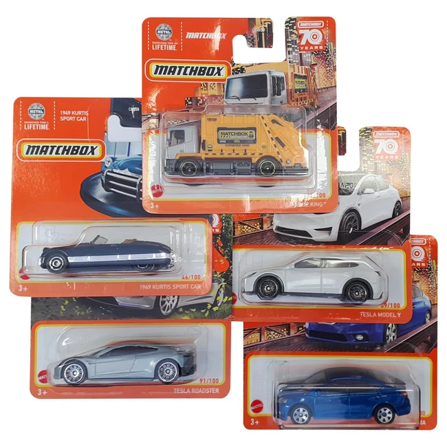 Matchbox: Gyűjthető kisautók 1/64 méretarányban 1 db – Mattel