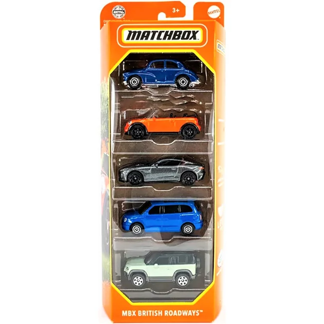 Matchbox: MBX British Roadways kisautók 5 db-os szett – Mattel