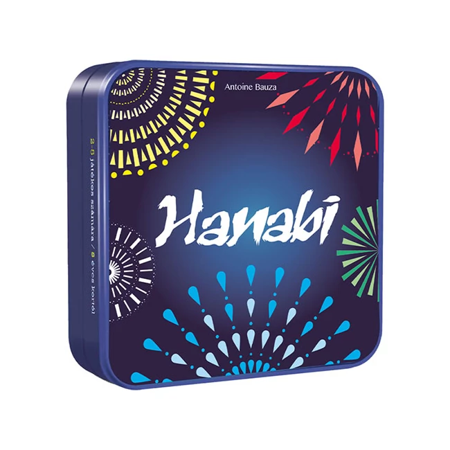 Hanabi társasjáték fémdobozos