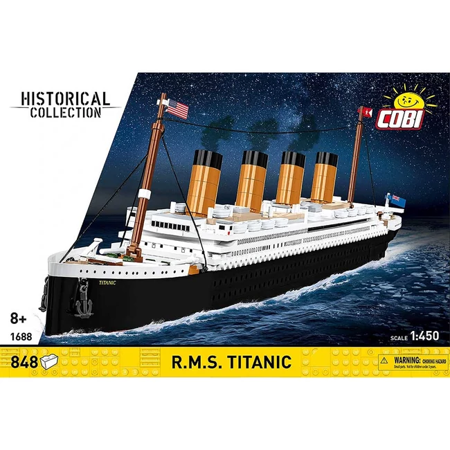 COBI: R.M.S. Titanic hajó építőjáték (1688)