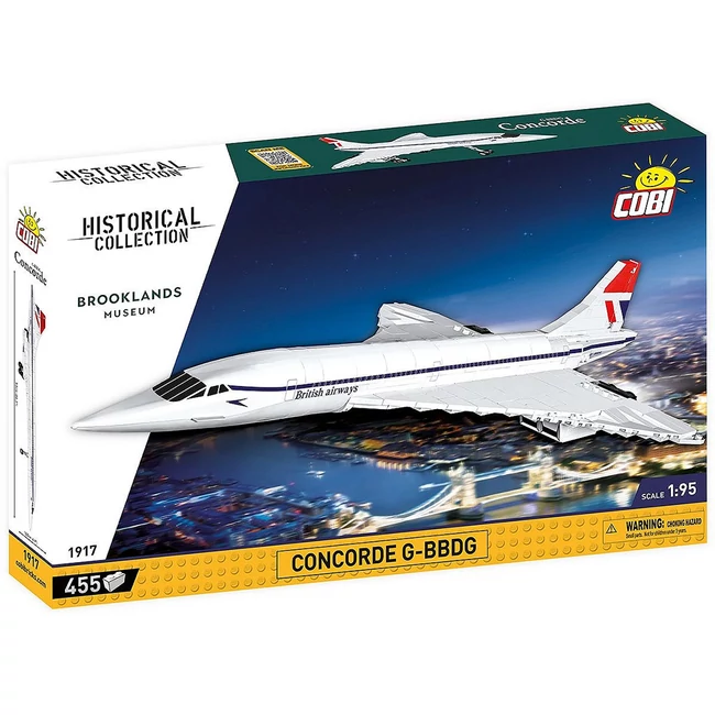 COBI: Concorde G-BBDG repülő építőjáték (1917)