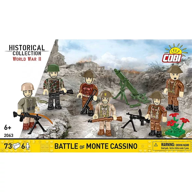 COBI: WWII Monte Cassinói csata figura szett (2063)