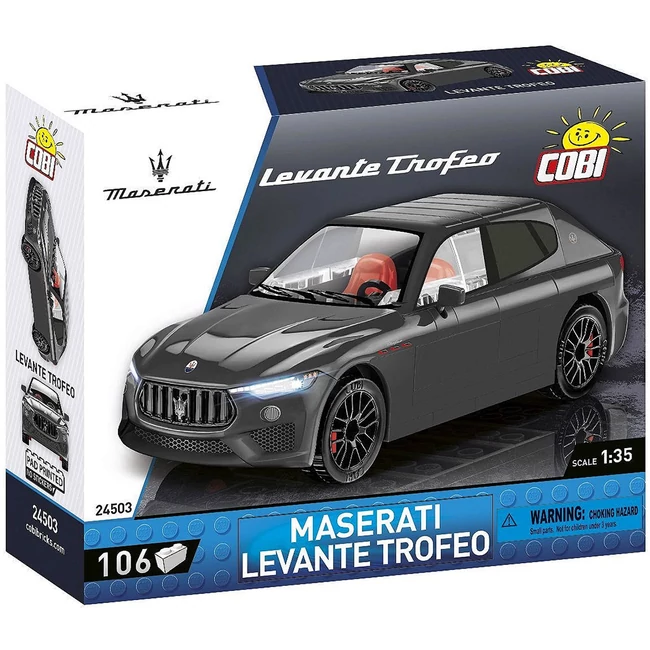 COBI: Maserati Levante Trofeo autó építőjáték (24503)