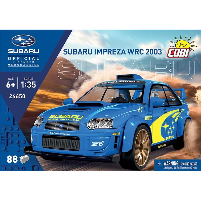 COBI: Subaru Impreza WRC 2003 autó építőjáték (24650)