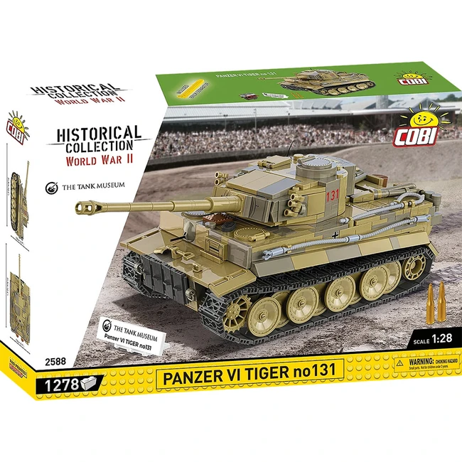 COBI: Panzer VI Tiger no131 építőjáték (2588)