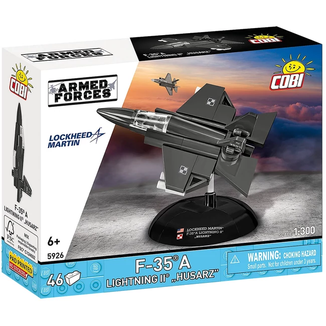 COBI: Armed Forces F-35A Lightning II "Husarz" építőjáték (5926)