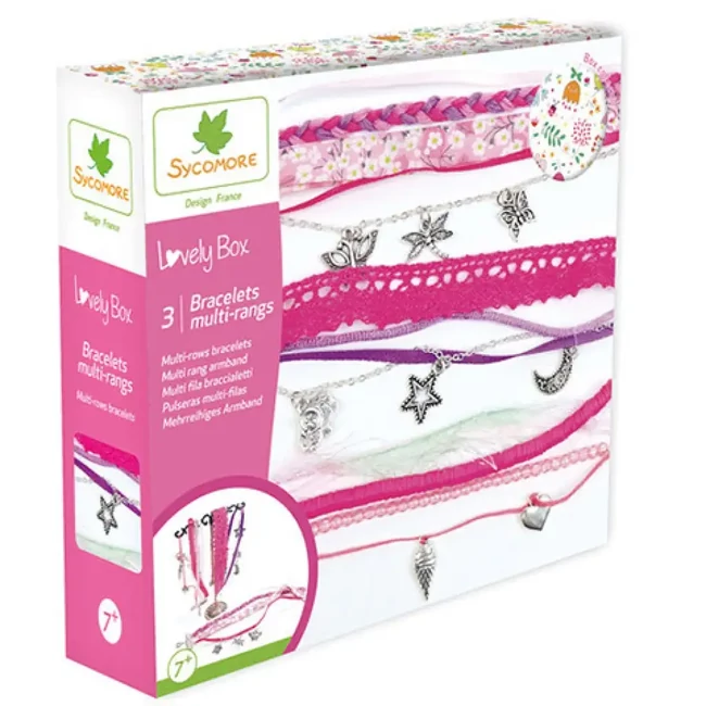 Lovely Box karkötőkészítő szett 3 db karkötőhöz