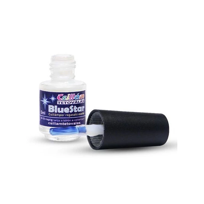 TyToo: BlueStar csillámtetoválás ragasztó 5ml