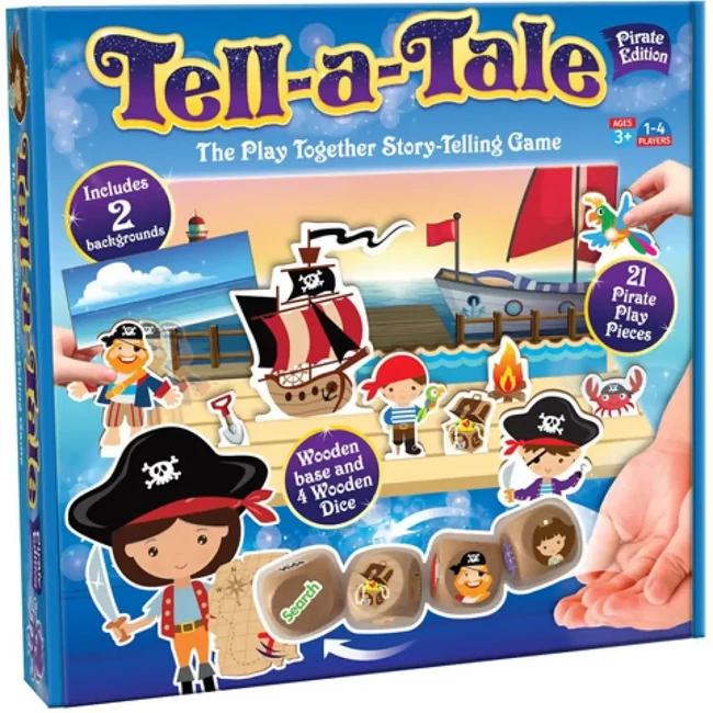 Tell-a-Tale kalózok sztorimesélő játék – Cheatwell Games