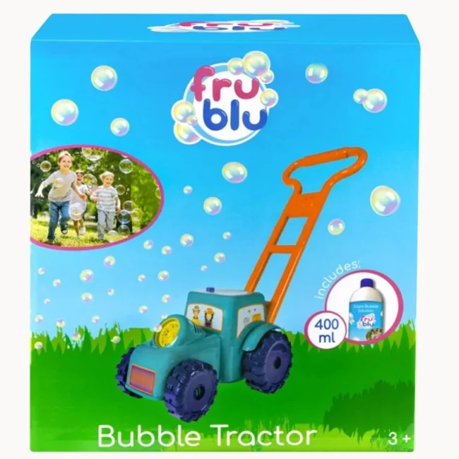 FruBlu: Buborékfújó traktor 0,4 liter folyadékkal