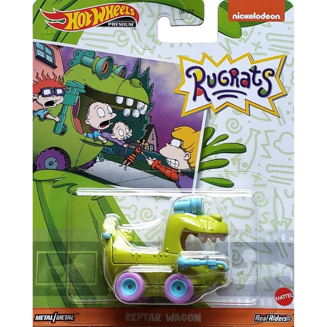 Hot Wheels: Fecsegő Tipegők Reptar Wagon kisautó 1/64 – Mattel