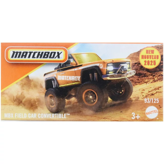 Matchbox: MBX Field Car Convertible kisautó 1/64 – Mattel