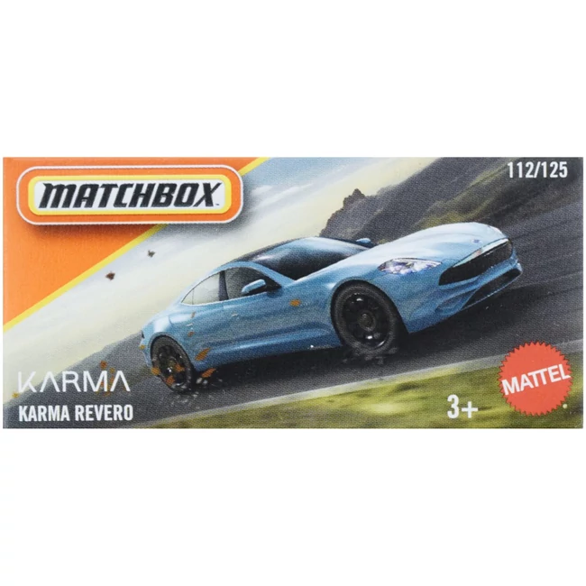 Matchbox: Papírdobozos Karma Revero kisautó kisautó 1/64 – Mattel