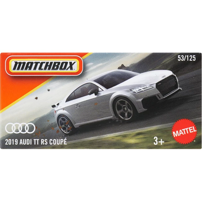 Matchbox: Papírdobozos 2019 Audi TT RS Coupé kisautó 1/64 – Mattel