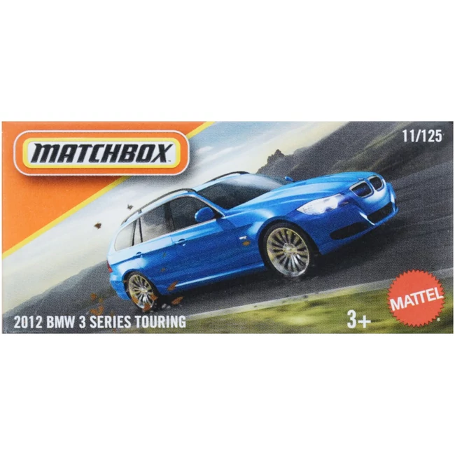 Matchbox: Papírdobozos 2012 BMW 3 Series Touring kisautó kisautó 1/64 – Mattel
