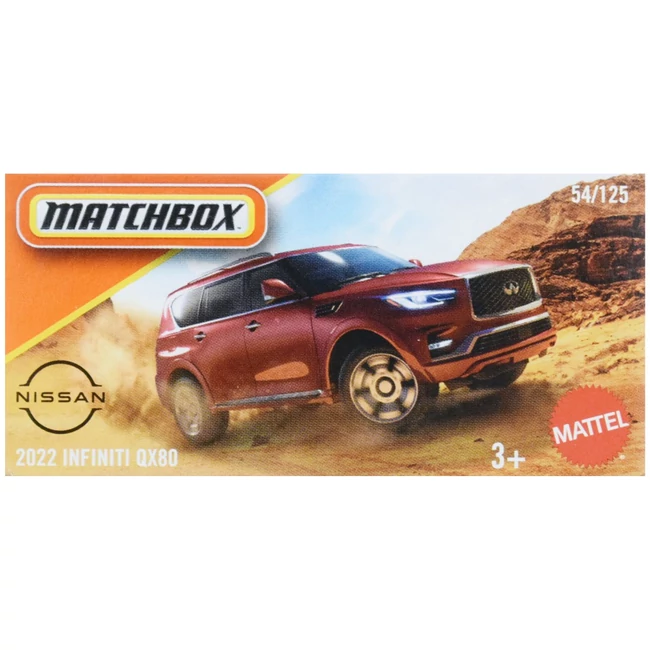 Matchbox: Papírdobozos 2022 Infiniti QX80 kisautó kisautó 1/64 – Mattel
