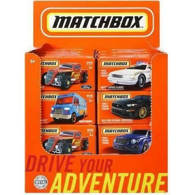 Matchbox: Gyűjthető kisautók 1/64 papírdobozban 1 db – Mattel