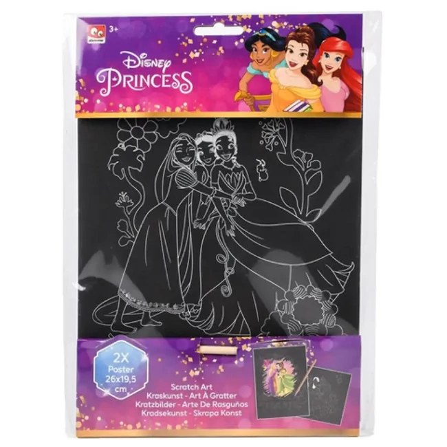 Disney Princess: 2 db-os képkarc készítő szett – Canenco