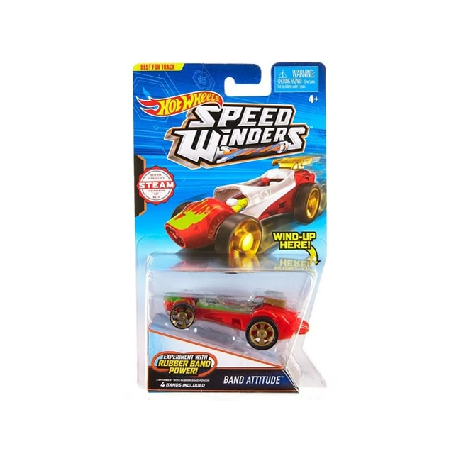 Hot Wheels: Speed Winders Band Attitude járgány – Mattel
