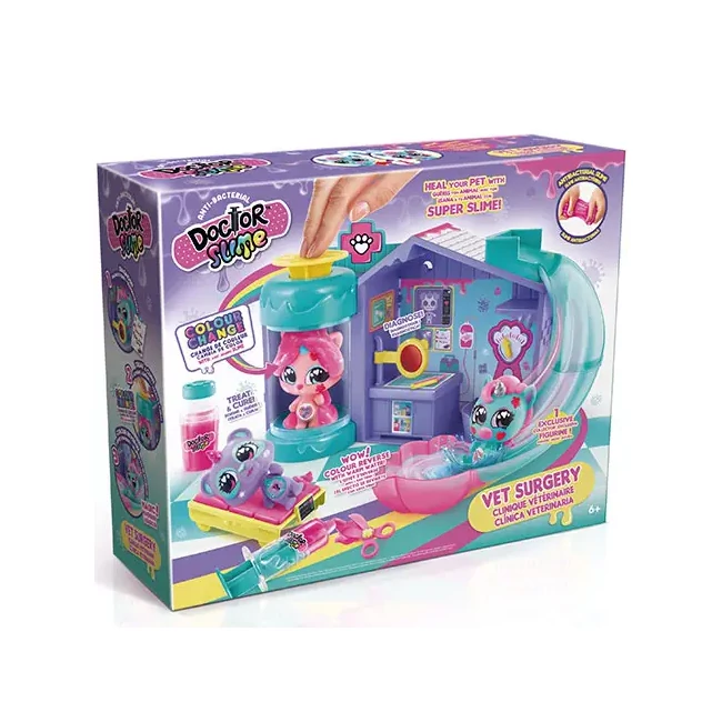 Doctor Slime Pet Vet Slime Állatorvos klinika játékszett
