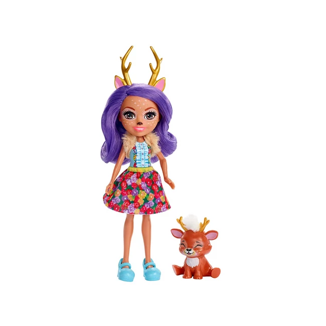Enchantimals: Danessa Deer és Sprint játékfigurák – Mattel
