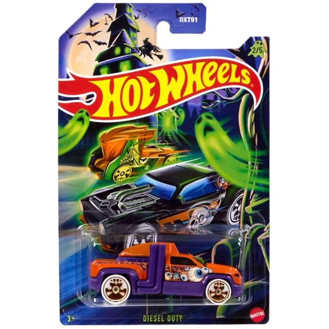 Hot Wheels: Halloween Diesel Duty kisautó 1/64 – Mattel