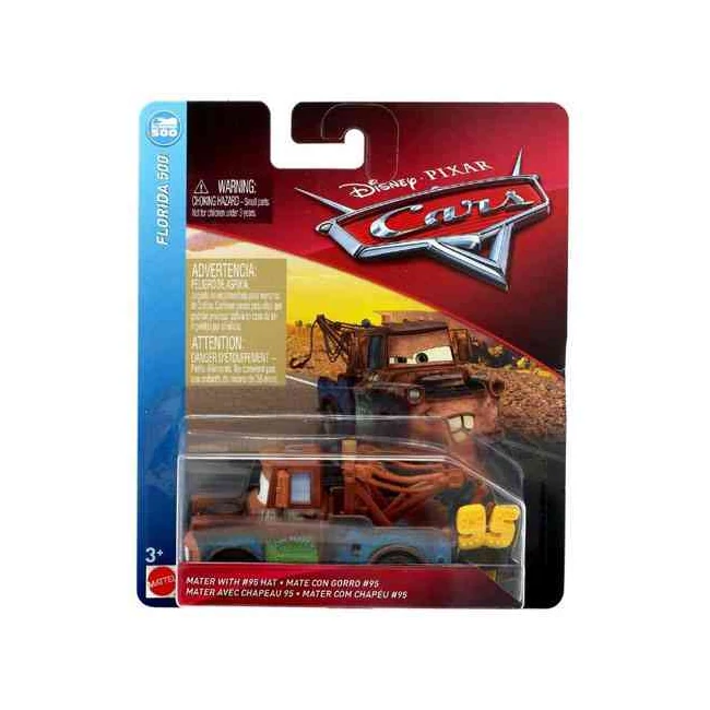 Verdák 3.: Matuka 95-ös fejdísszel karakter kisautó 1/55 – Mattel