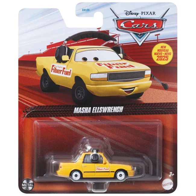 Verdák 3: Masha Ellswrench karakter kisautó 1/55 – Mattel