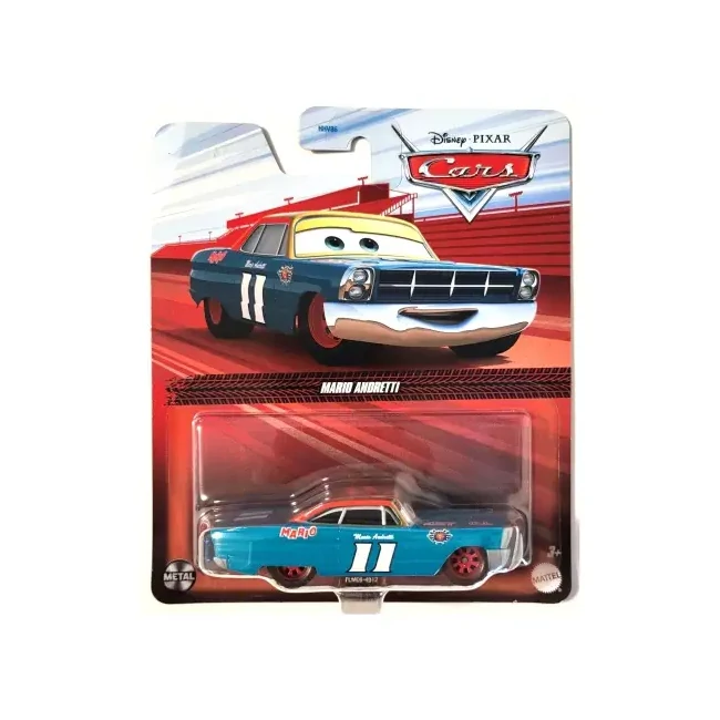 Verdák: Mario Andretti karakter kisautó 1/55 – Mattel