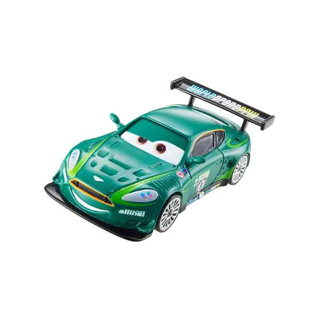 Verdák 3: Nigel Gearsley karakter-autó 1/55 – Mattel