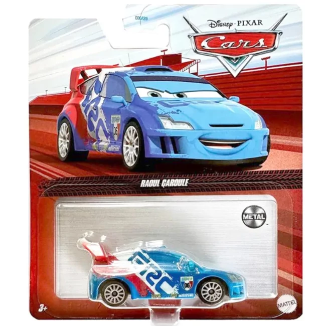 Verdák: Raoul Caroule kék-fehér karakter kisautó 1/55 – Mattel