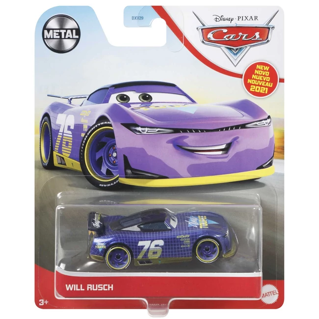 Verdák 3: Will Rusch karakter kisautó 1/55 – Mattel