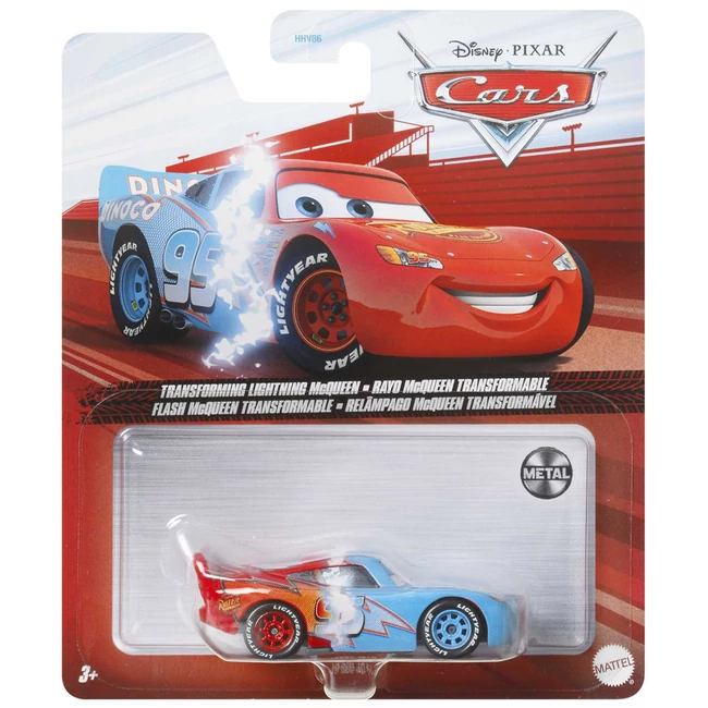 Verdák 3: Transforming Villám McQueen karakter kisautó 1/55 – Mattel