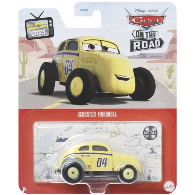 Verdák: Gearsten Marshall karakter kisautó 1/55 – Mattel