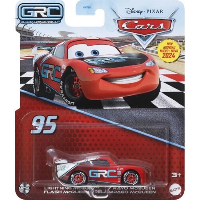 Verdák: Villám McQueen GRC versenyen karakter kisautó 1/55 – Mattel