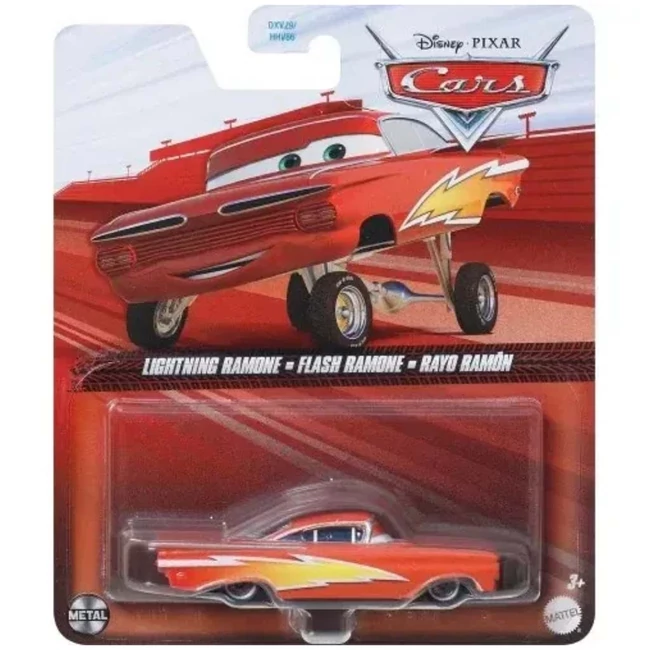 Verdák: Lightning Ramone karakter kisautó 1/55 – Mattel