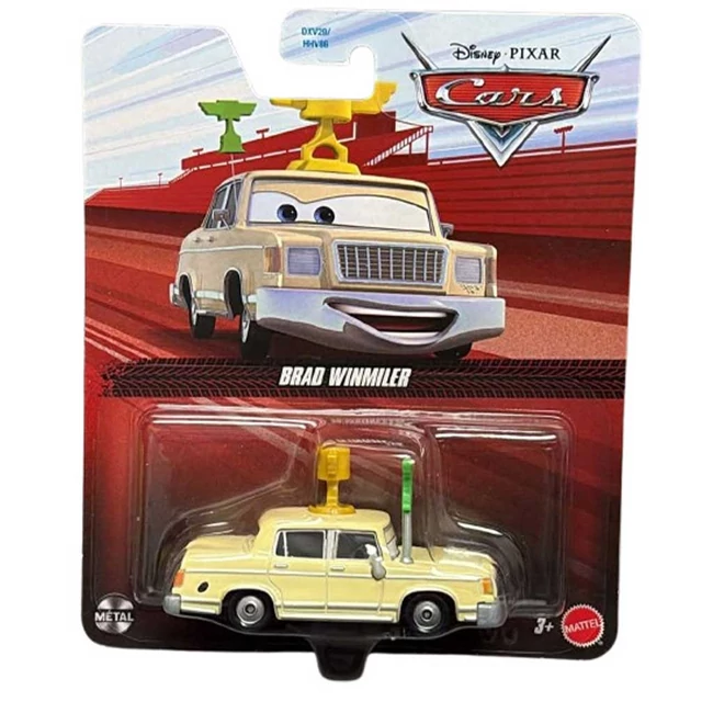 Verdák Brad Winmiler karakter kisautó 1/55 – Mattel